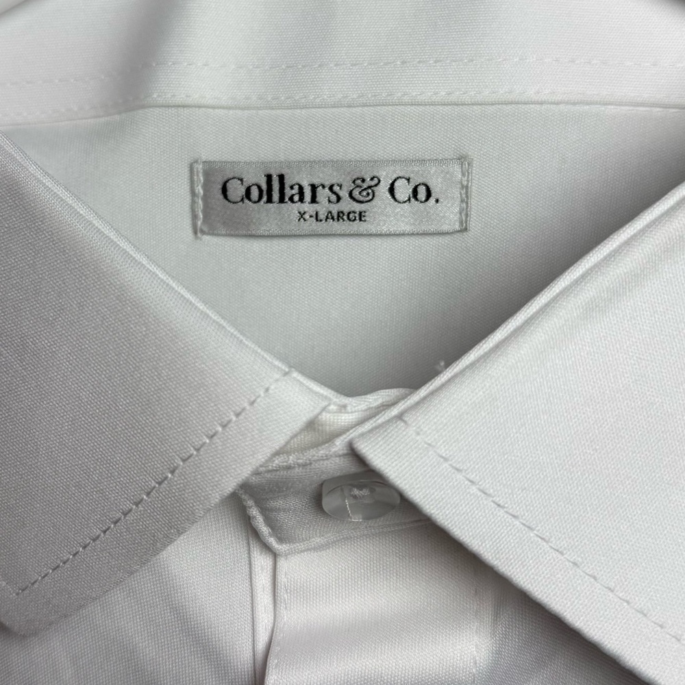 Collars & Co White Original Dress Collar Polo NWOT - Picture 3 of 5